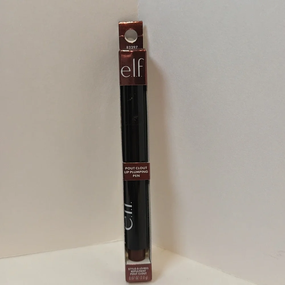 e.l.f. Pout Clout Lip Plumping Pen Wicked Cherry 82297 Plumper Gloss Gothy